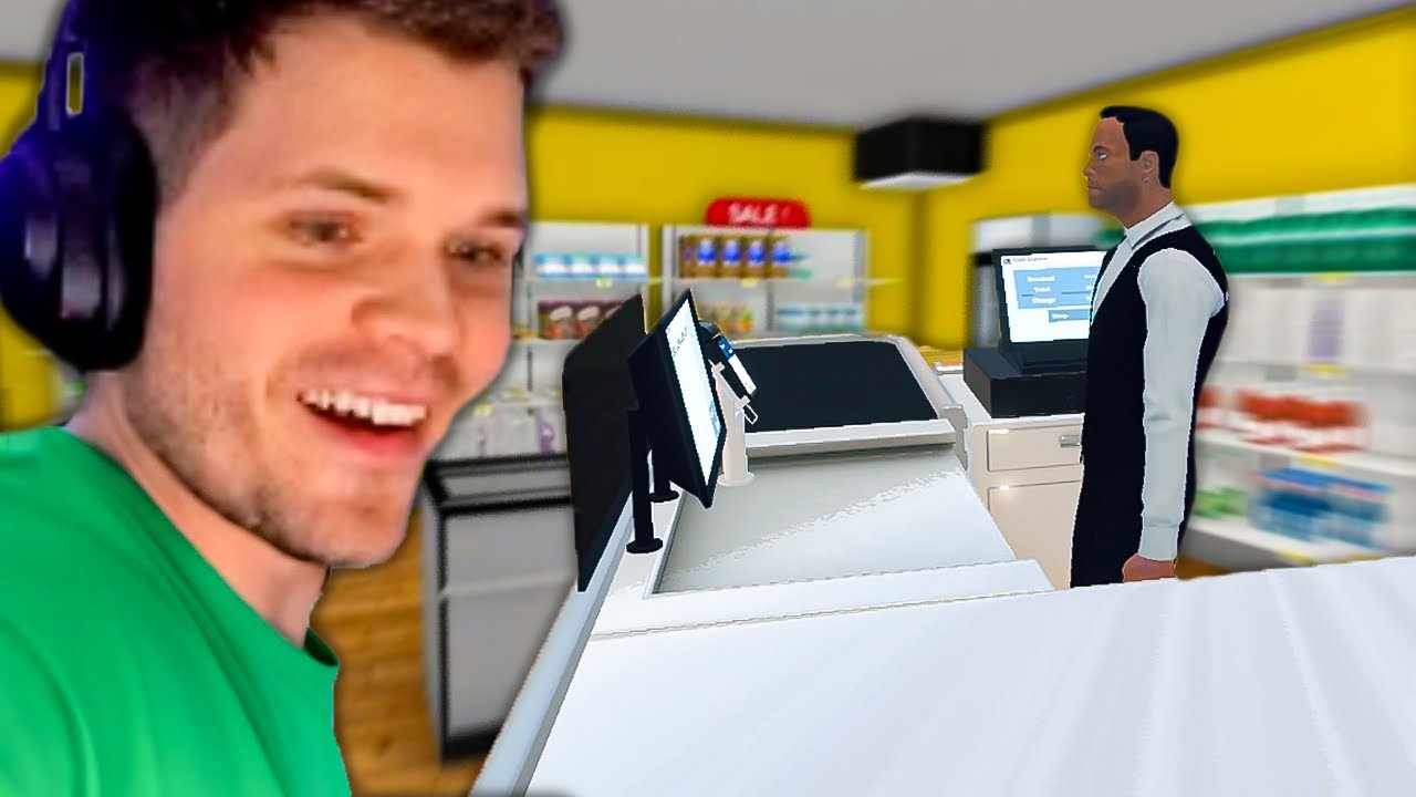 PIERWSZY DZIEŃ W NOWEJ PRACY | Supermarket Simulator