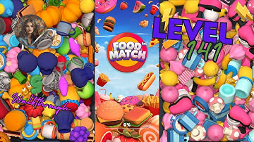 Food Match 3D: Tile Puzzle Level 141