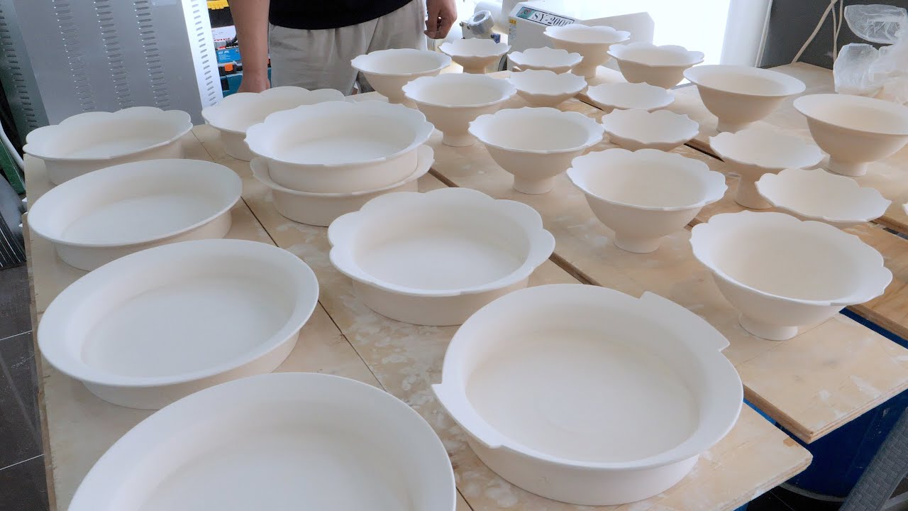 120 hours to make one bowl! Amazing Korean ceramic bowl making process