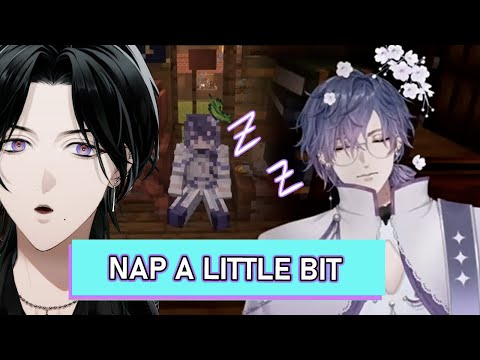 Uki accidentally took a nap mid stream