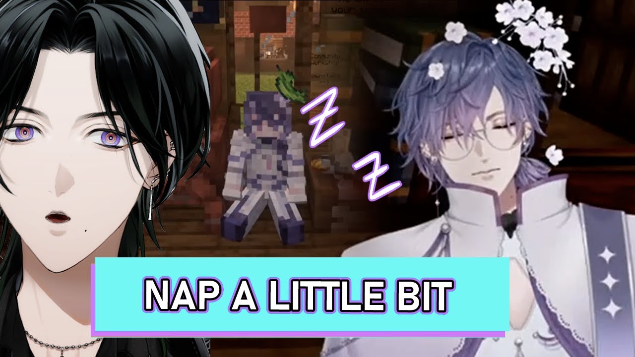 Uki accidentally took a nap mid stream