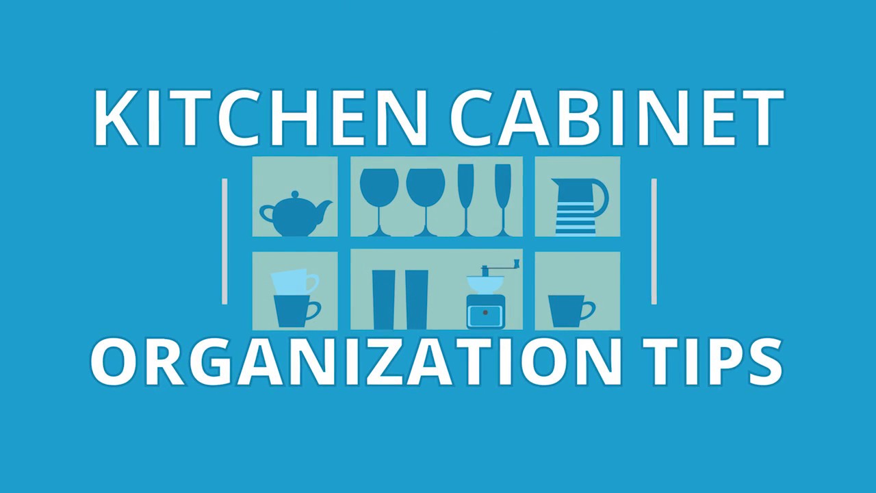 Kitchen Cabinet Organization Tips - YouTube