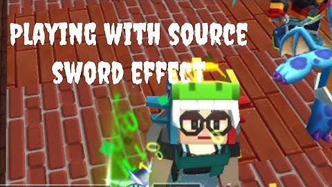 Playing with source code SWORD effect||
