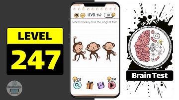 Brain Test Level 247 Walkthrough