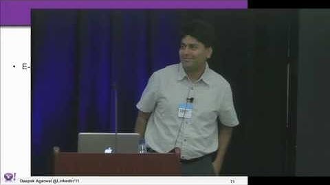 Deepak Agarwal: Recommender Systems - The Art and Science of Matching Items to Users