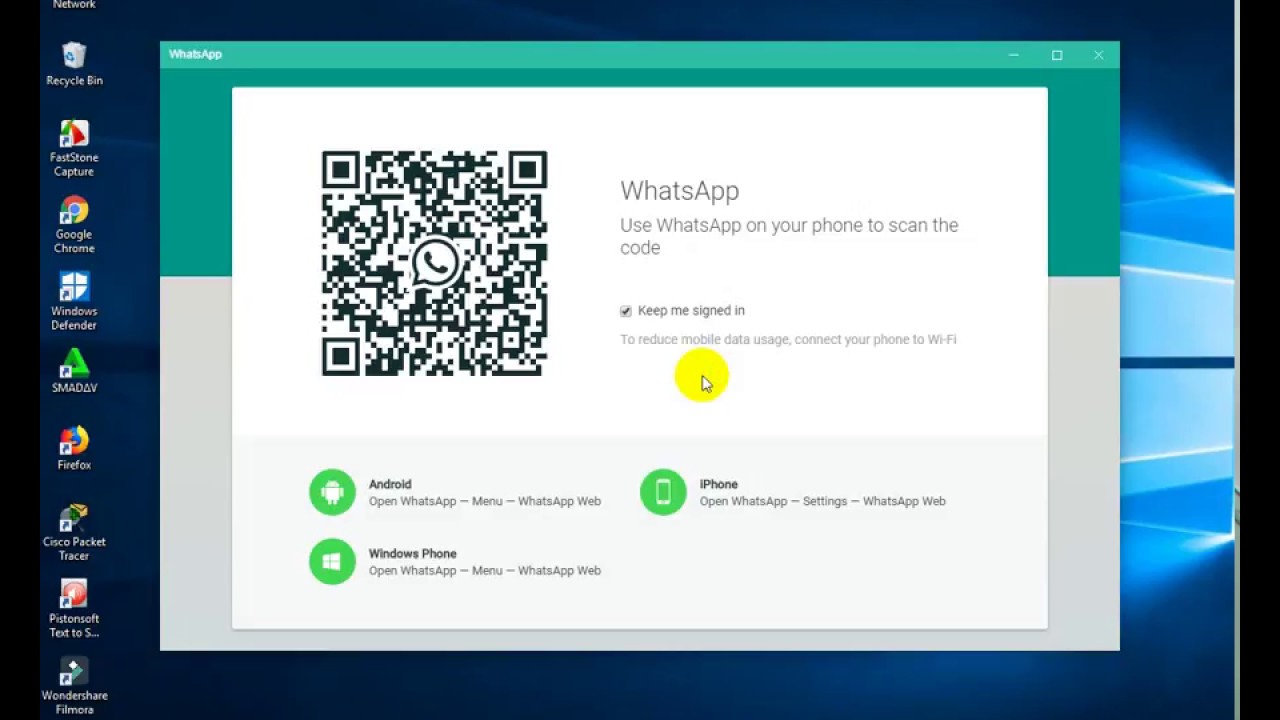 Download Instal dan Setting WhatsApp Terbaru for PC YouTube