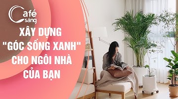 XÂY DỰNG "GÓC SỐNG XANH"  CHO NGÔI NHÀ CỦA BẠN