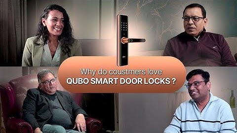 Qubo Smart Door Lock | Go keyless and live worry-free