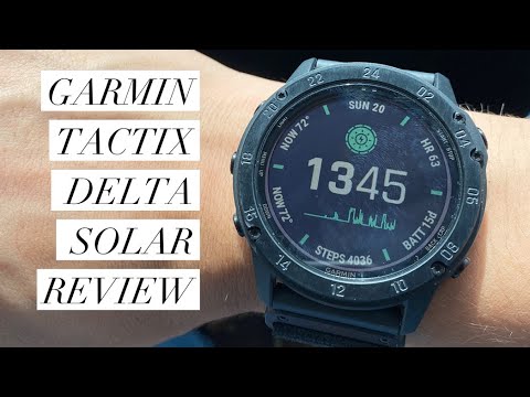 Garmin Tactix Delta Solar Review!