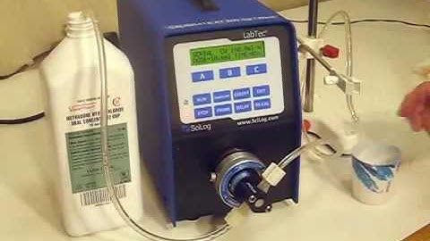 Parker SciLog - LabTec Methadone Dispensing System