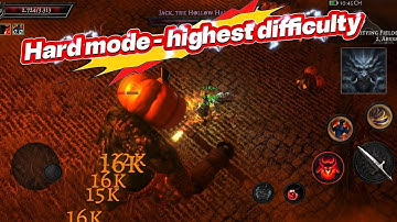 Oniro ARPG | Insane Difficulty! Entering the Hard Mode Halloween Map!