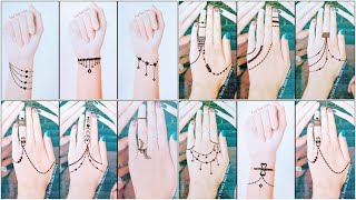 ️Beautiful Heena Mehndi Tattoo Designs ️ New Stylish TATTOO️ TATTOO DESIGNS with step by step