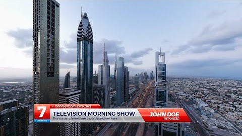 Free Fake News Sample Video Template (Customizable) - FlexClip