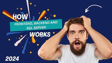 How Frontend, Backend, and SQL Server Work Together! #fullstack #javascript #webdevelopment
