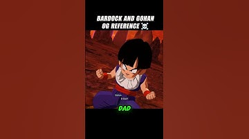 Bardock And Gohan Og Reference Lol 🥶 #crashout #bardock #sparkingzero #dragonballz #dbz