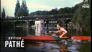 Marsh Lock Canoe Race Aka Canoe Slalom - Cp 32 (1955)