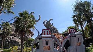 The best Blue Fire! Launch Coaster @ Colourful Yunnan Paradise, Kunming, China - onride POV