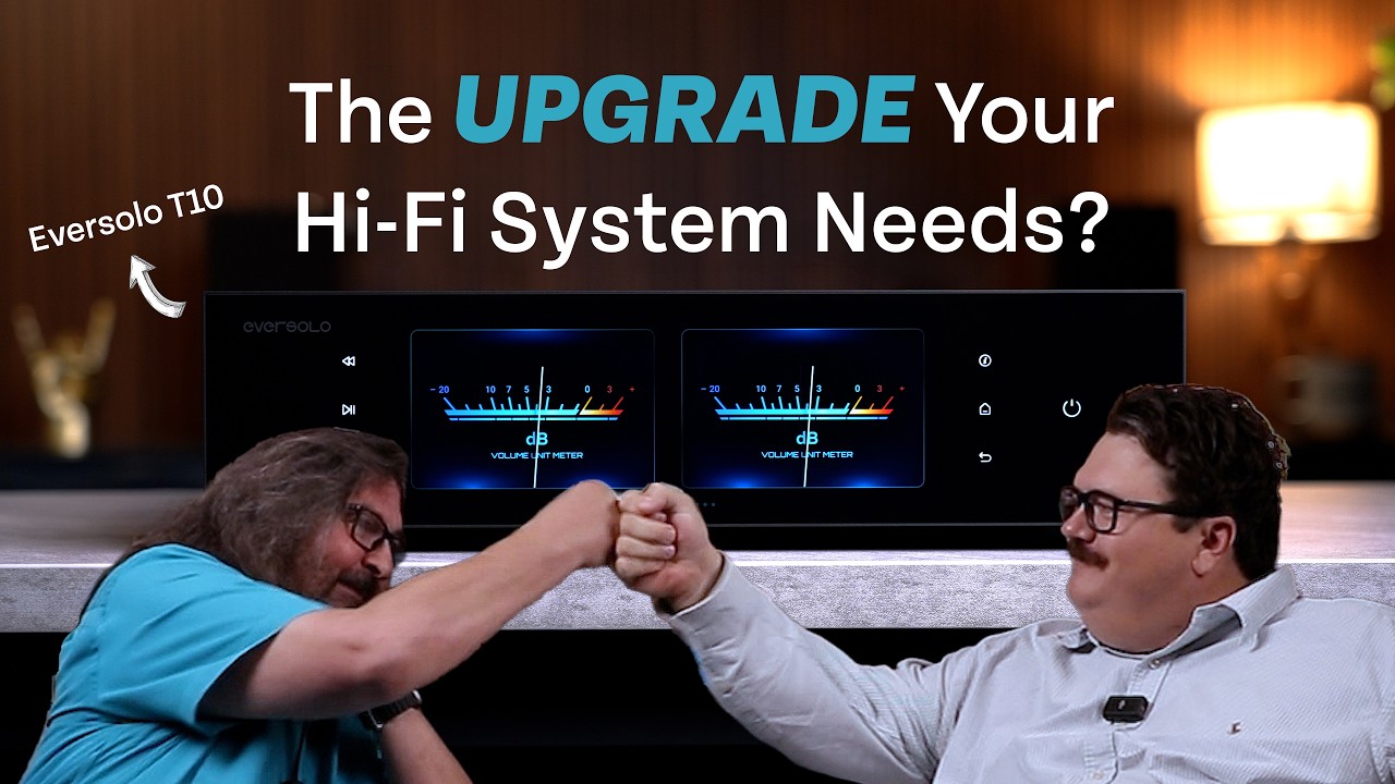 Eversolo T10 Streaming Transport Review: Is This the Ultimate Digital Source for Your Hi-Fi System? auf YouTube ansehen Eversolo T10 Streaming Transport Review: Is This the Ultimate Digital Source for Your Hi-Fi System? auf YouTube ansehen