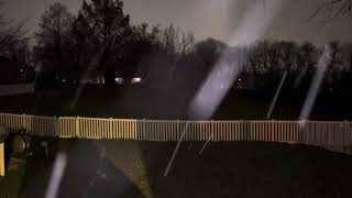 Beginning of Winter Storm Blair! St. Charles, MO: January 04, 2025. 10:00pm.