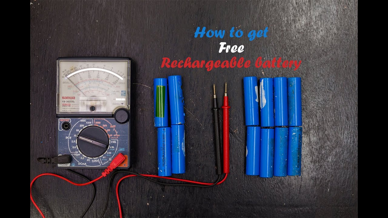 How to get free rechargeable battery