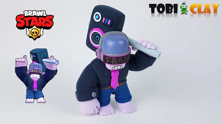 Brawl Stars DJ FRANK Clay ART -  New Skin