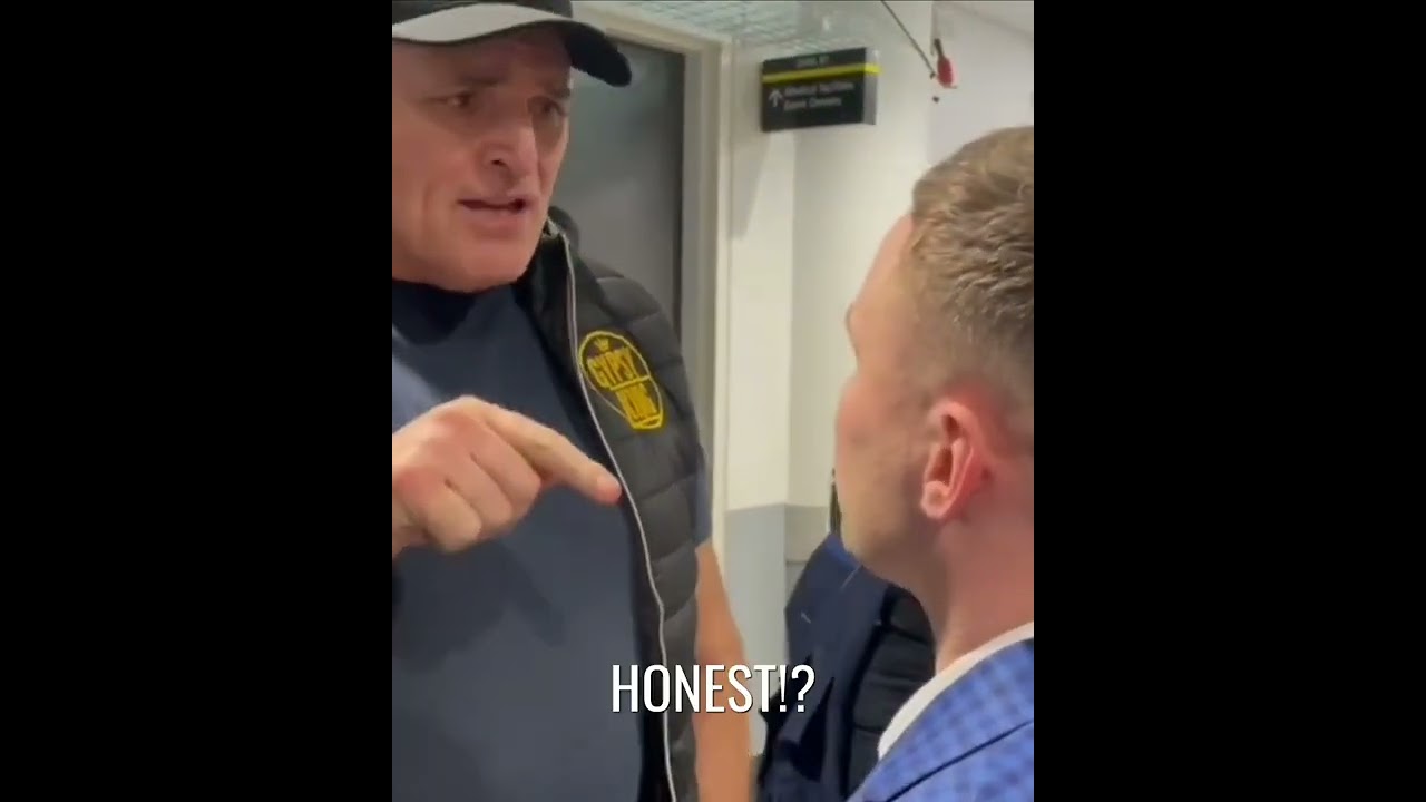 JOHN FURY CONFRONTS CARL FRAMPTON.