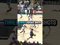 LUCKIEST NBA SHOTS EVER 🤯 #NBA #Basketball #Shorts