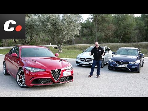 Alfa Romeo Giulia Quadrifoglio, BMW M3, Mercedes-AMG C 63 | Comparativa | Prueba / Review Coches.net