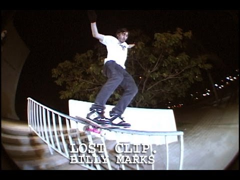 Billy Marks Skateboarding Lost Clip #6 Varial Kickflip Lipslide