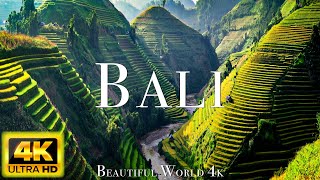 Bali 4K Nature Relaxation Film  Meditation Relaxing Music  Amazing Nature