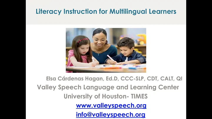 Elsa Crdenas-Hagan - Literacy Instruction for Mult...