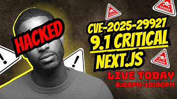 LIVE 🔴 Class Today CVE-2025-29927 Next.js #vulnerability #cybersecurity #bug  #trending #bugbounty
