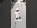 公園で遊んでアツアツな双子ちゃん　このあとシャボン玉して遊んだよ！