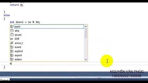Bài 106Bài 106 Viết chương trình nhập 1 số nguyên có 3 chữ số.  Hãy in ra cách đọc của số nguyên này
