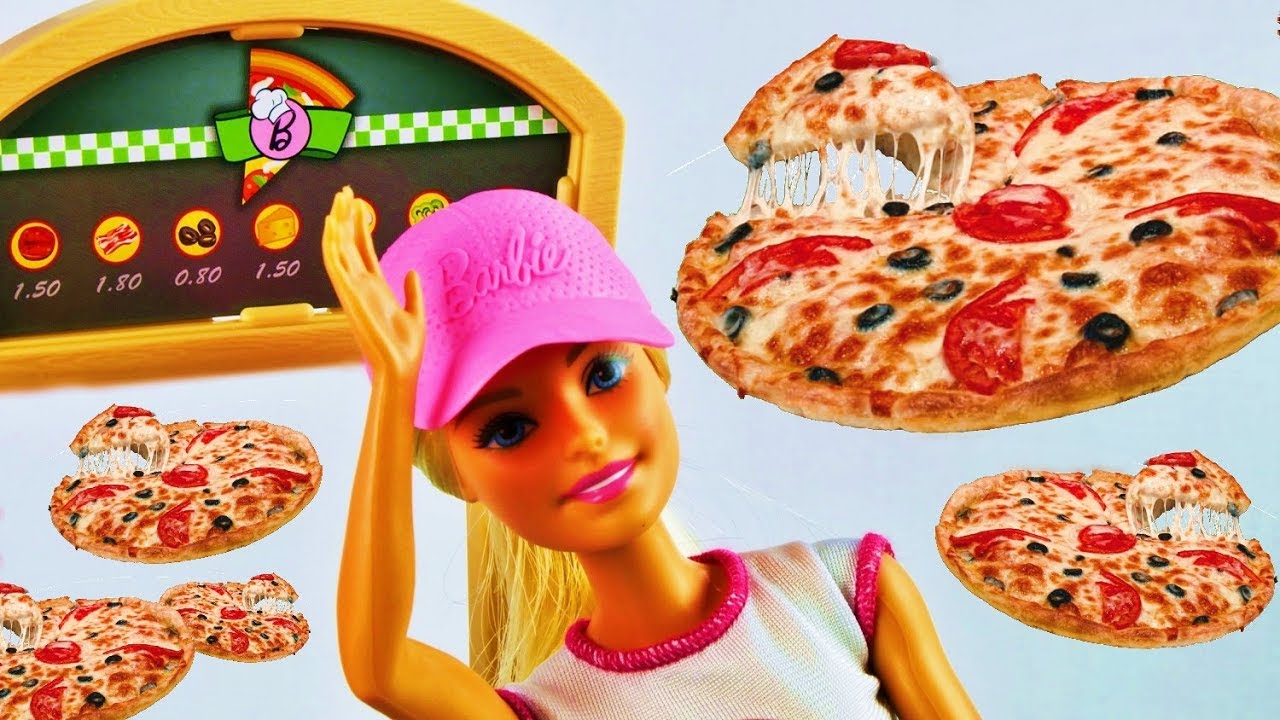 Pizza Party Kevin: BARBIE & SKIPPER's PIZZA HUT BOY TOY ...