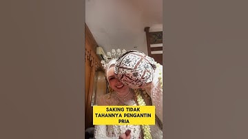 momen lucu ketika pengantin pria nyosor pengantin wanita terus ‼️‼️ #ngakak #lucu #pengantinviral