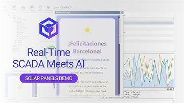 Real-Time SCADA Meets AI: FrameworX 10.1 Solar Panels Demo