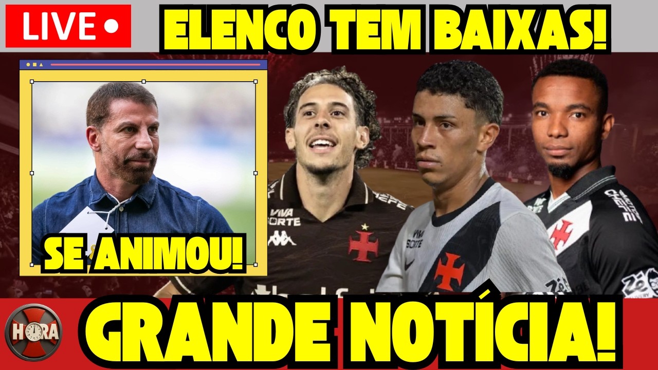 GRANDE NOTÍCIA! VASCO ABRE CAMINHO PARA LAMACCHIA