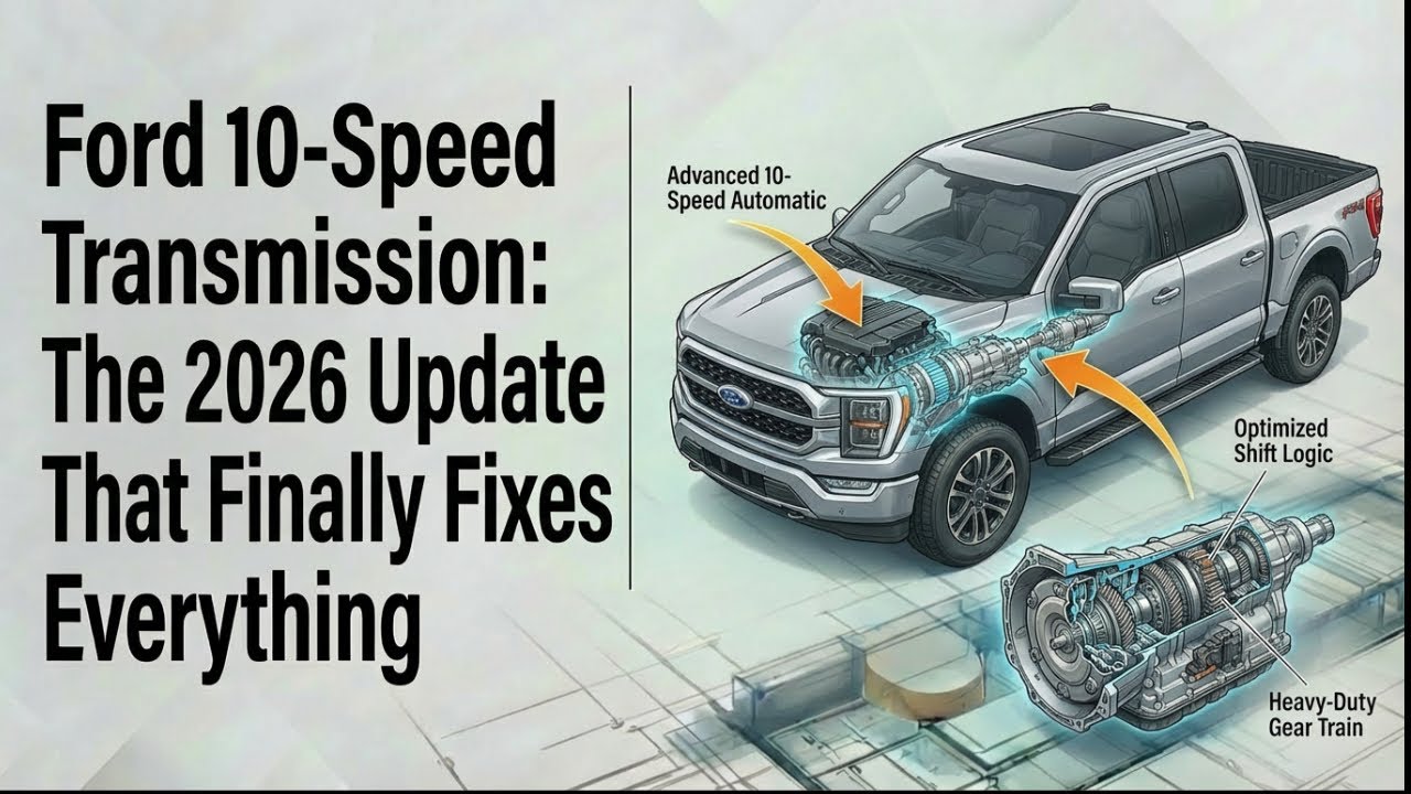 Десятиступенчатая трансмиссия Ford: обновление 2026 года, которое наконец-то исправит все проблемы!