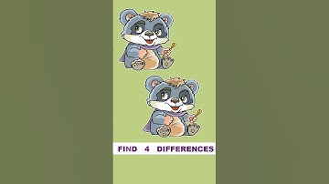 Find four differences,Spot The Difference#quiz 815