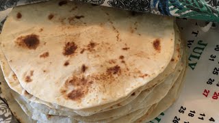 نانی تورتیلا بە بێ خومرە و بەكەمترین كات/ Tortilla