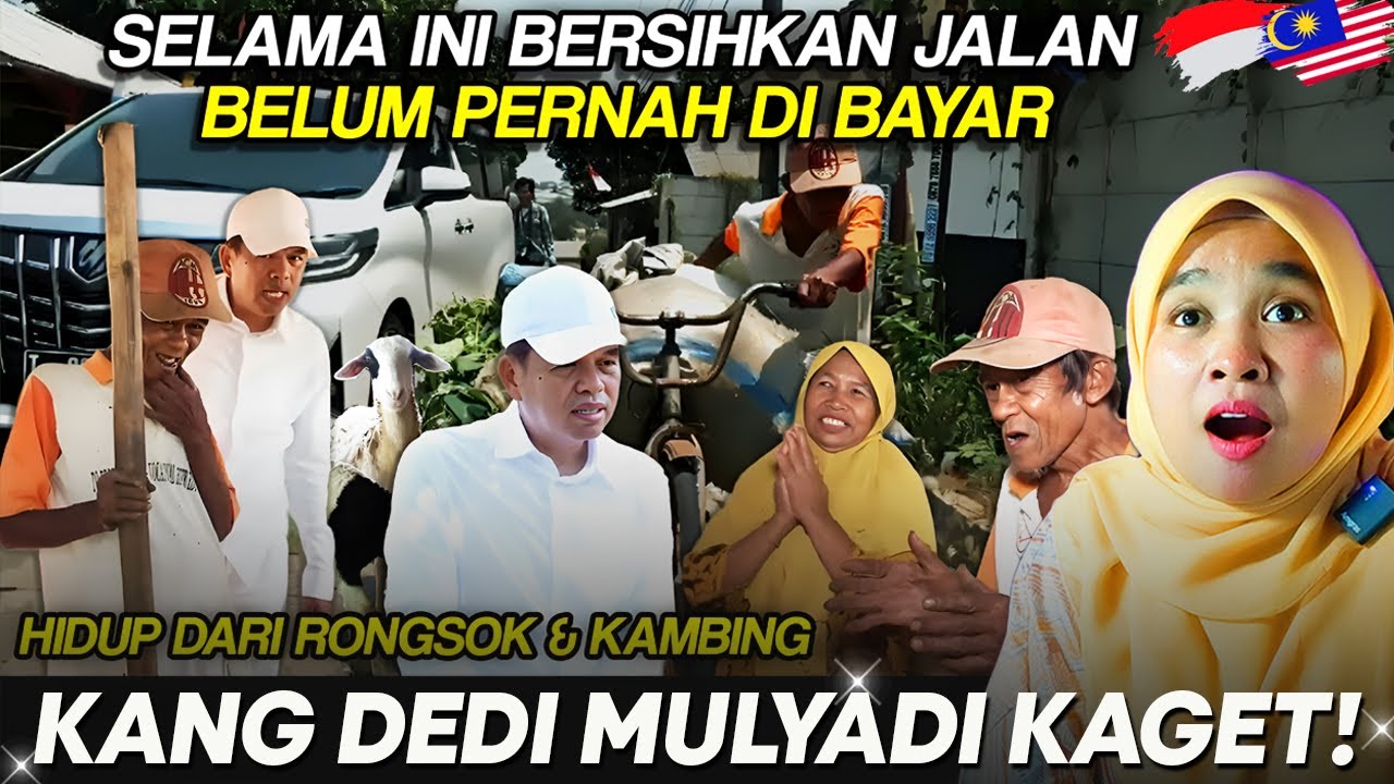 KDM SHOCK! Bapak Ini Tak Ada Bantuan Dari Pemerintah, Bisa Hidup Dari RONGSOKAN SAMPAH dan Kambing?!