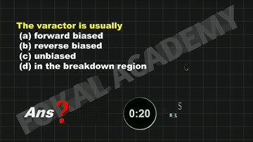 ELECTRONICS IMPORTANT MCQ MINI MOCK TEST 3 || ESE || ISRO || BARC PREPARATION