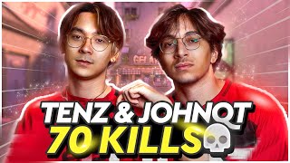 SEN JohnQT & TenZ: 70 Kills, 1 Game, Double Trouble Twins Dominate!