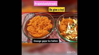 Orange gajar halwa recipe  #shorts #ytshorts  #gajarhalwa #carrothalwa. .@rajnistastytreats