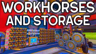 100 Beets, New Storage, & New Gatherers! - Scrap Mechanic 1.0 - E8