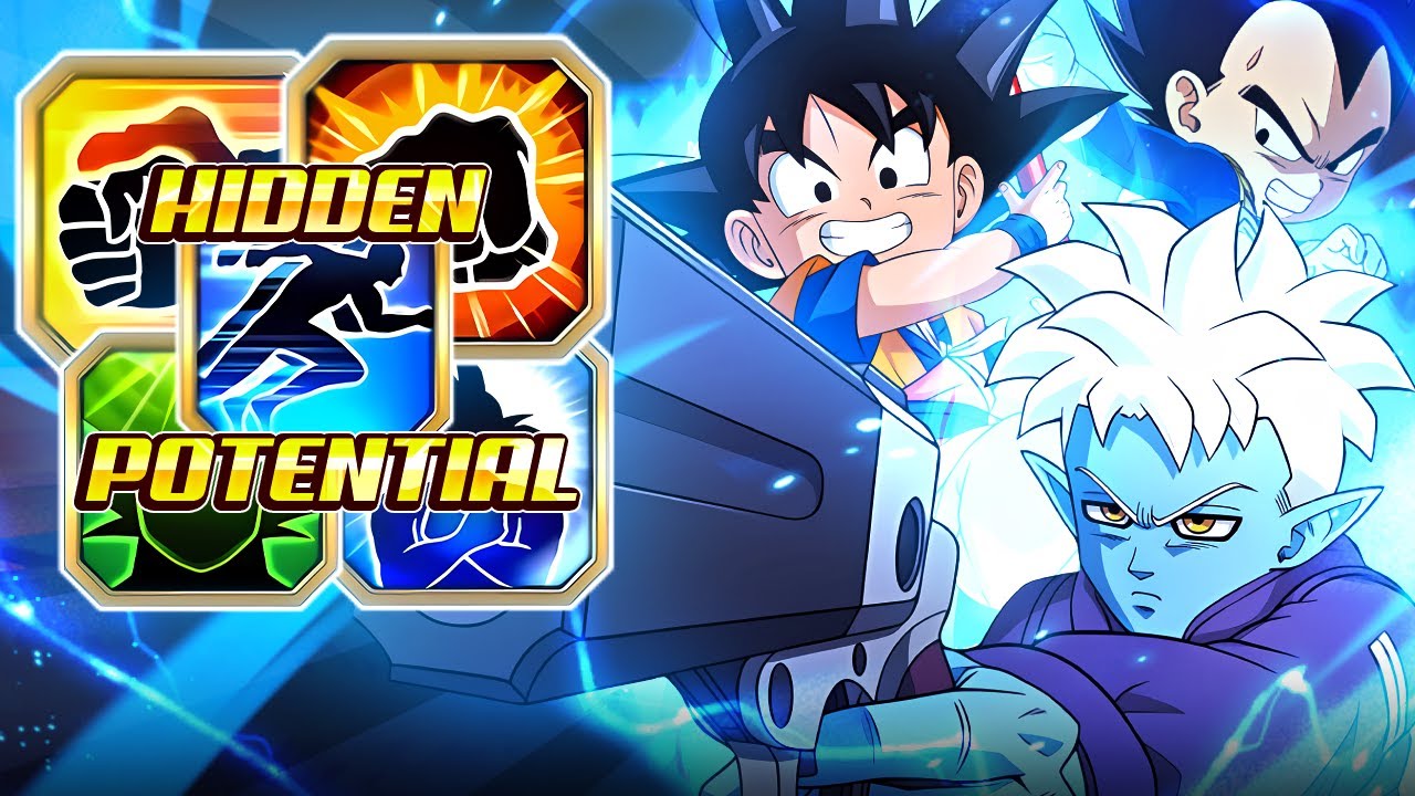 Лучший скрытый потенциал для Глорио, Панзи, Даймы Гоку и Веджеты в бесплатной игре! [Битва Доккан]