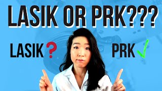 LASIK vs PRK | Eye MD compares LASIK and PRK refractive eye surgery!