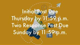 Module 6 Week 6 Overview BUS 210