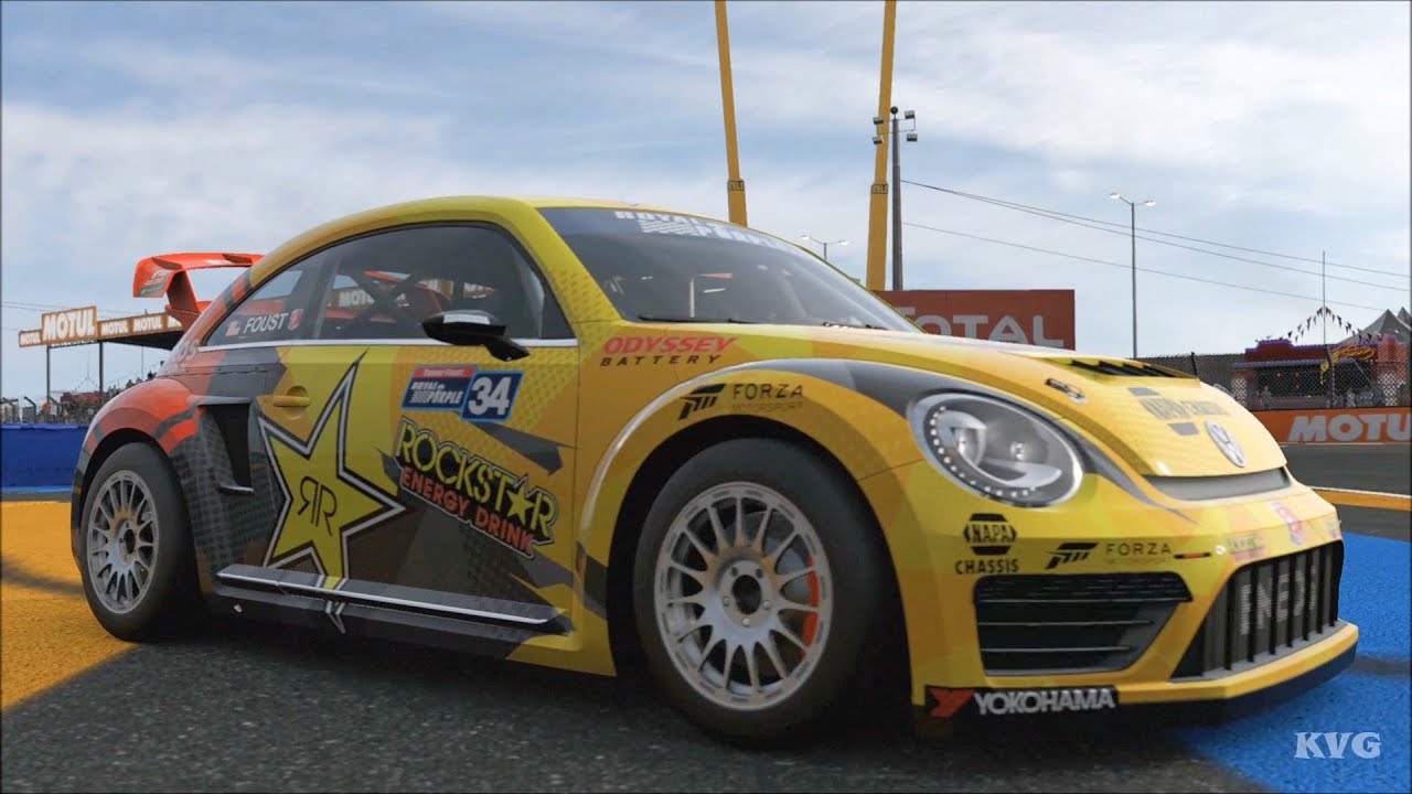 Volkswagen global rallycross beetle